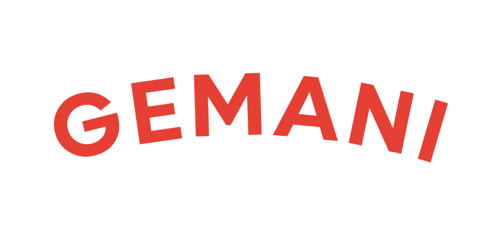 Logo de la marque Gemani d'une autre version, fabricant de pâtes sur Tarbes, Réalisé par l'agence de communication Crakeo