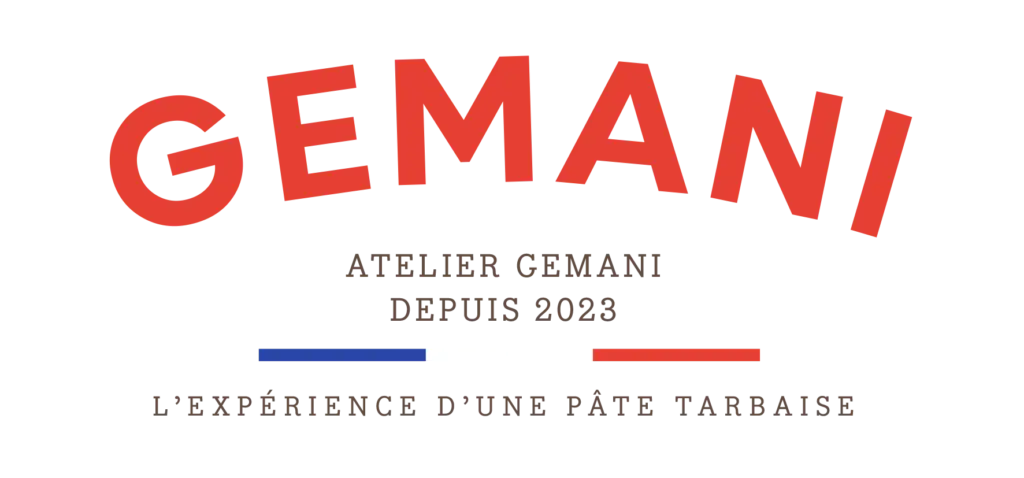 Logo v4 de la marque Gemani, fabricant de pâtes sur Tarbes, Réalisé par l'agence de communication Crakeo